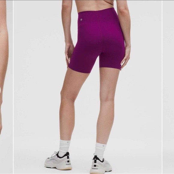 NWT Lululemon Glow Up Super-High-Rise Short 6" Chilled Grape Size 6 - Picture 1 of 6